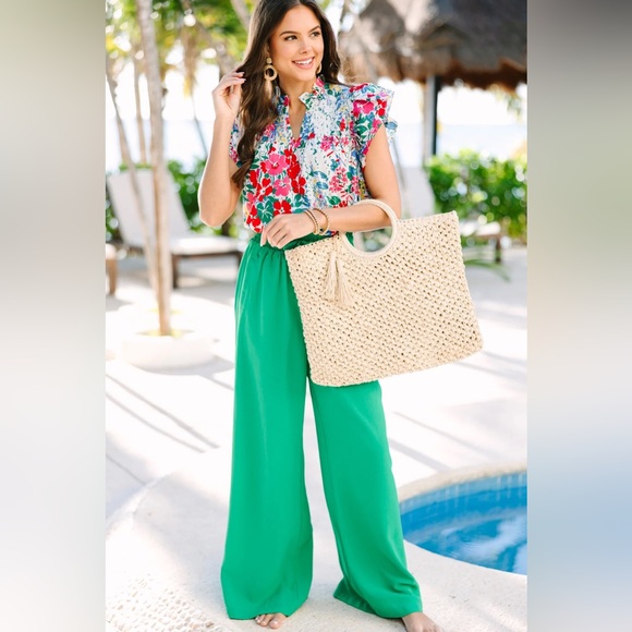 Entro Floral smocked shirt - Picture 2 of 7